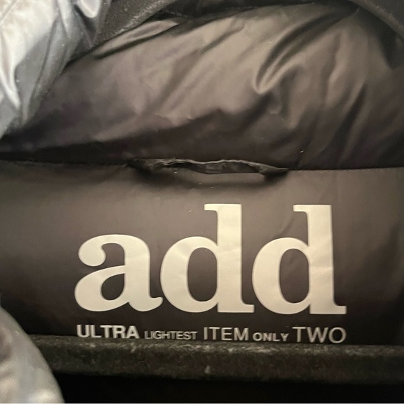 Add Ultra Lightweight Black Down Jacket SZ 8 - Picture 4 of 9